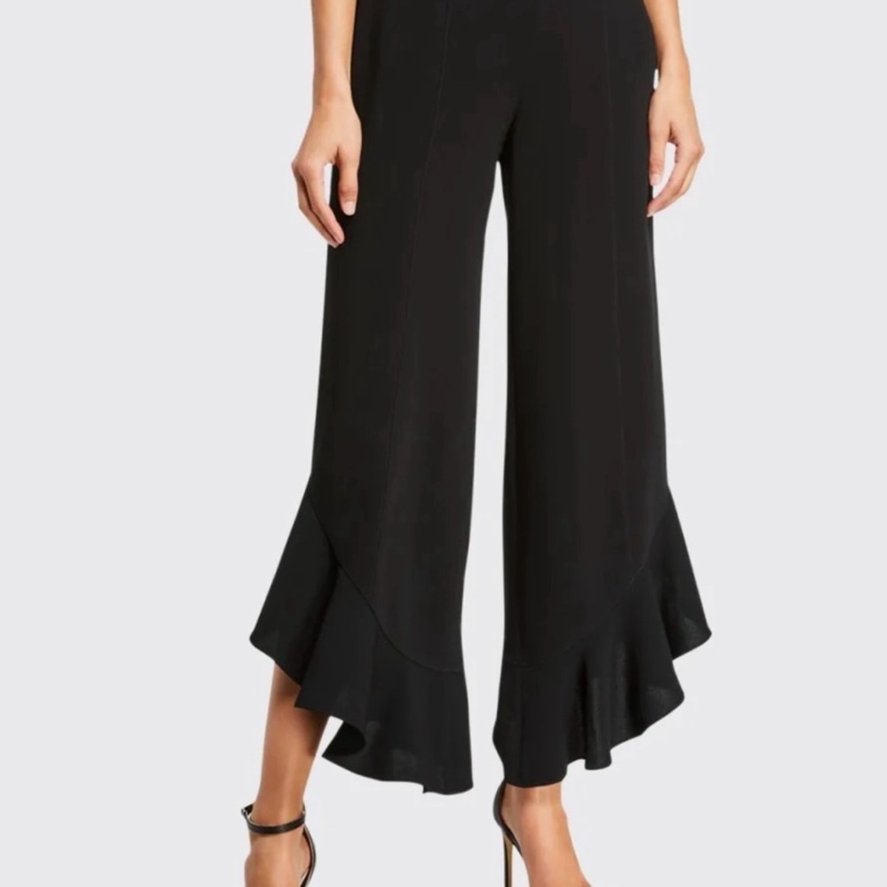 Cinq à Sept Flare Ruffle Dress Pants Sz 10